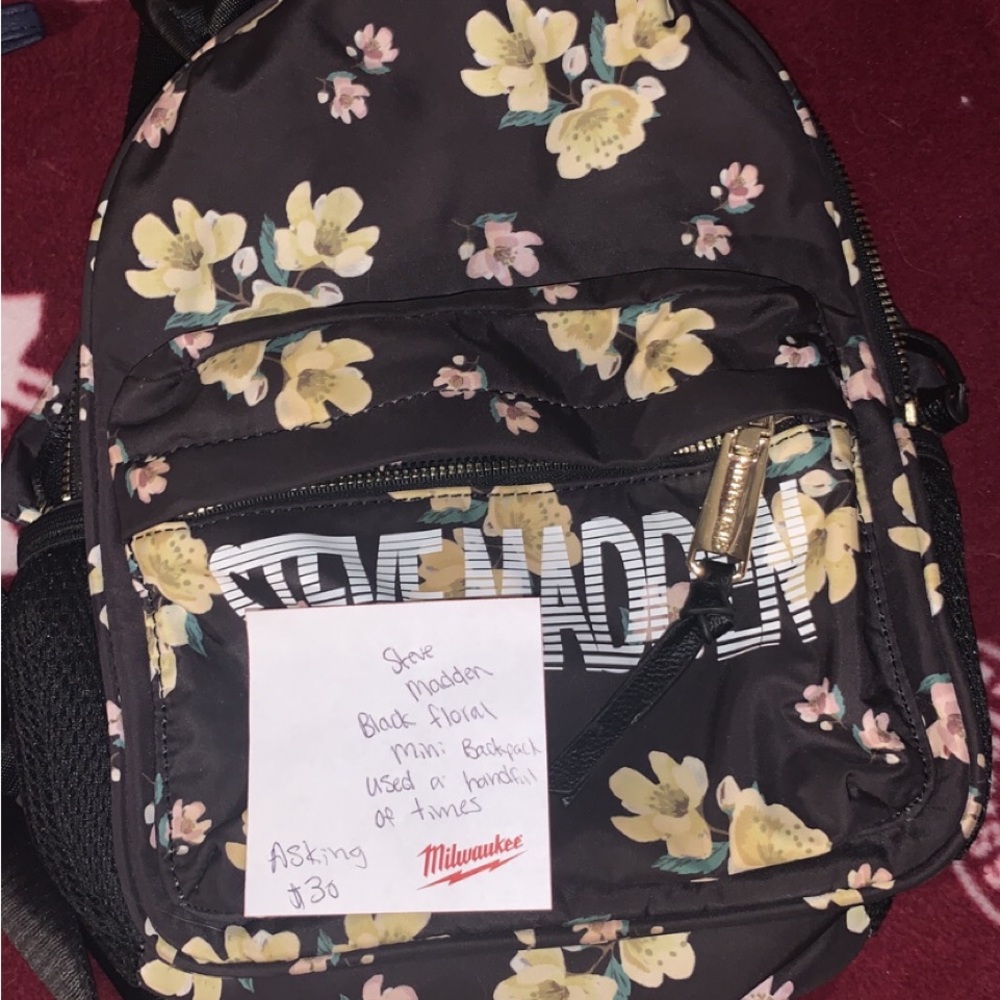 Steve Madden mini backpack. Perfect condition